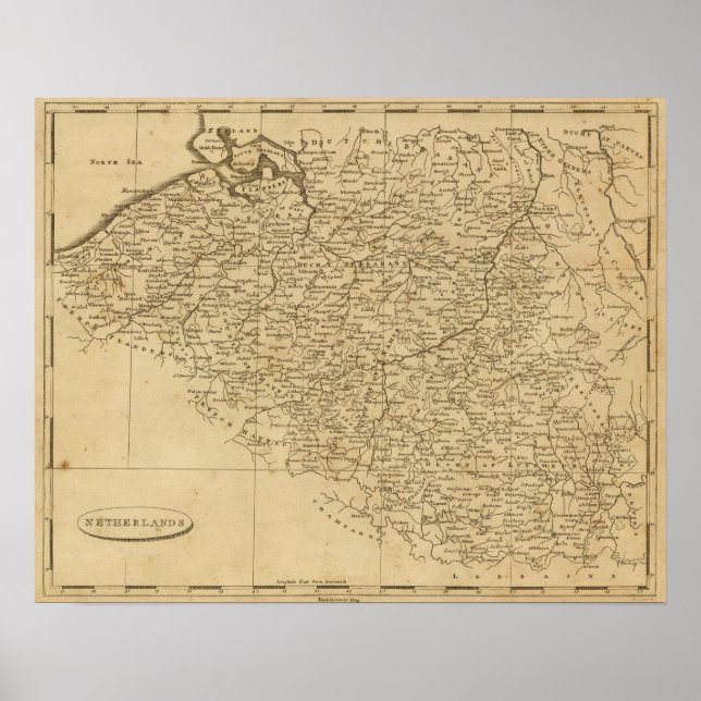 Pôster Países Baixos 6 (Frente)