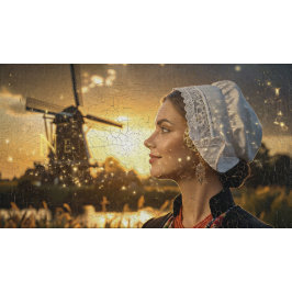 POSTER PAÍSES BAIXOS - PINTURA A ÓLEO - AI