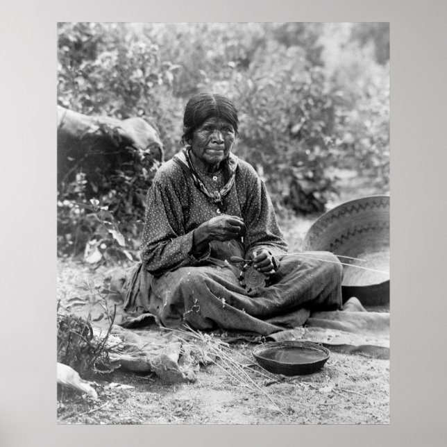 Poster Paiute Basket Maker: 1902 (Frente)