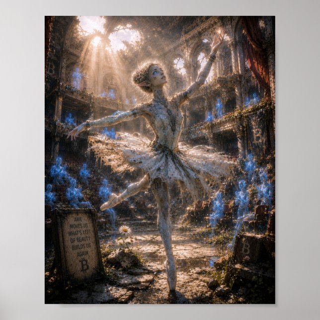 Poster Paixão / Bailarina / Casa de Ópera Arruinada (Frente)