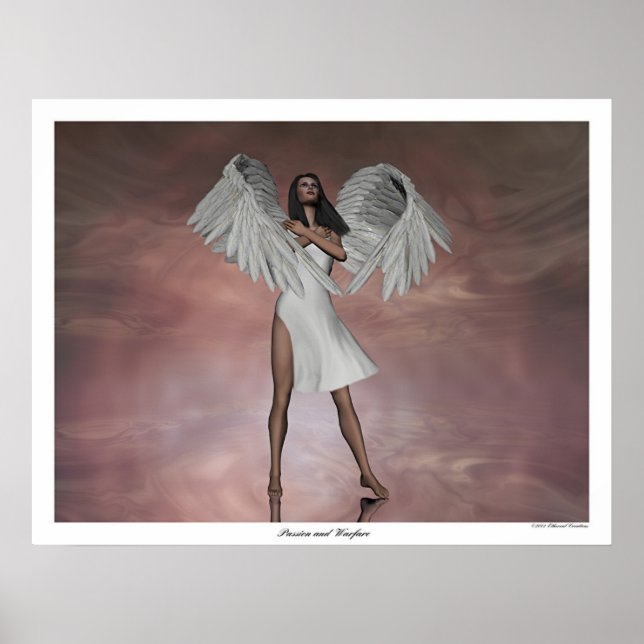 Pôster Paixão e guerra (Frente)