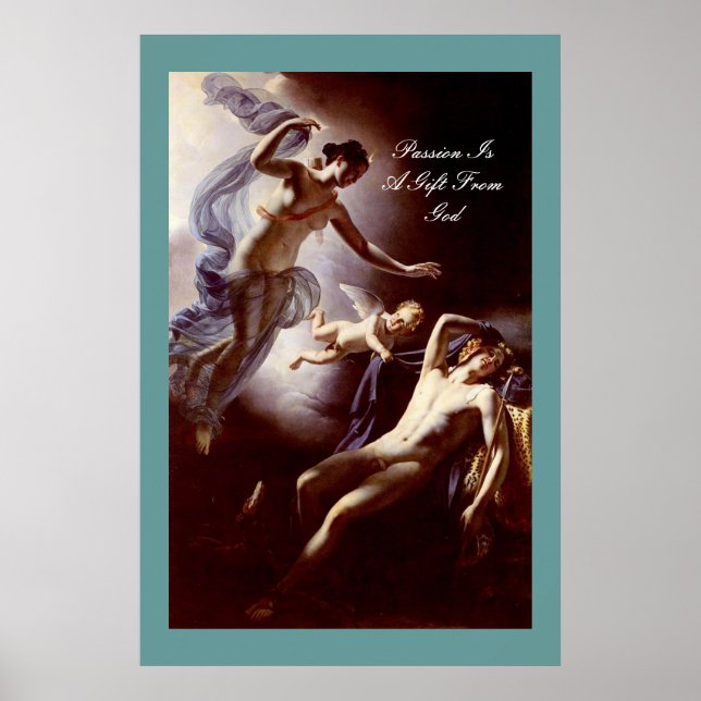 POSTER PAIXÃO É UM PRESENTE DE DEUS (Frente)