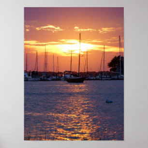 Poster Paixão Roxo Sunset