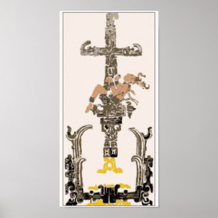 Pôster Pakal, The Ancient Astronaut
