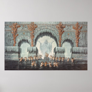 Poster Palácio da água de Muehleborn