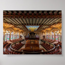 Poster Palácio da Música Catalã