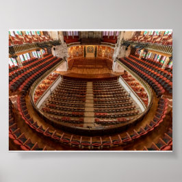 Poster Palácio da Música Catalã
