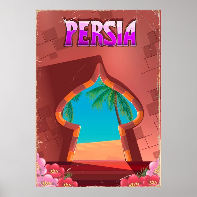Poster Palácio da Pérsia (Frente)