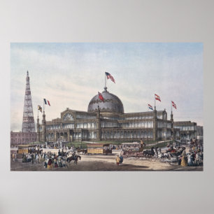 Poster Palácio de cristal de New York