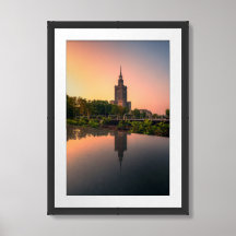 Palácio De Cultura E Ciência Em Varsóvia, Polônia