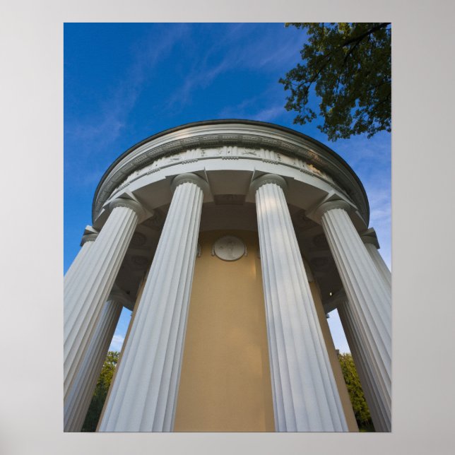 Pôster Palácio de Czar Paulo I, Templo da Amizade (Frente)