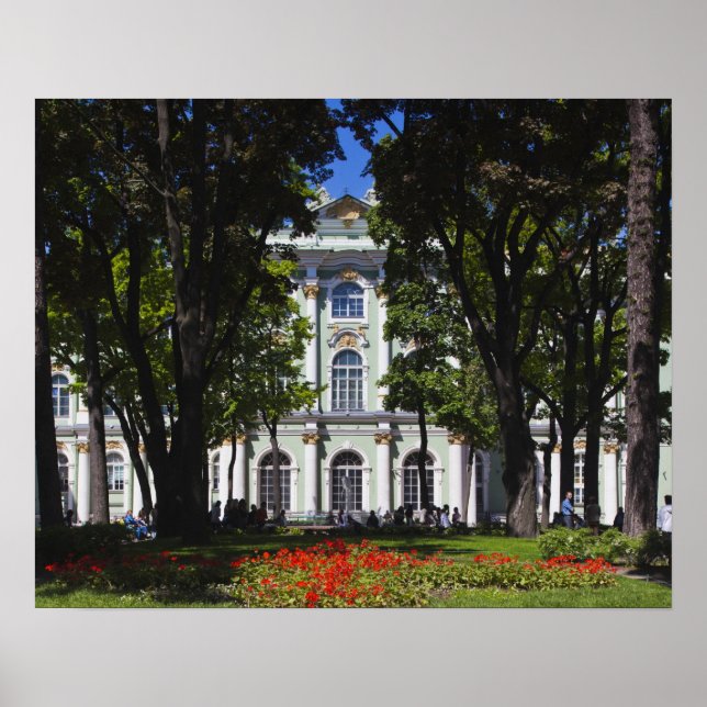Pôster Palácio de Inverno e Museu Hermitage (Frente)