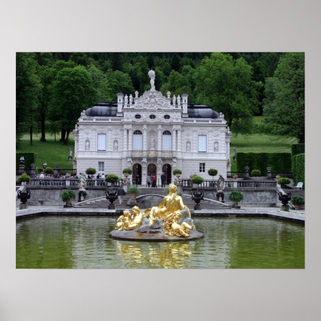 Pôster Palácio de Linderhof (Frente)