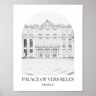 Poster Palácio de Versalhes France Arch Photo Print