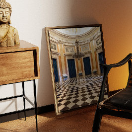 Poster Palácio Real da Ajuda. Sala dos Archeiros Lisboa