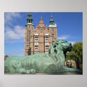 Pôster Palácio Rosenborg, Copenhague, Dinamarca