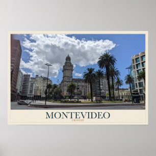 Poster Palacio Salvo em Montevidéu
