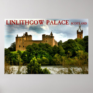 Pôster palácio scotland do linlithgow