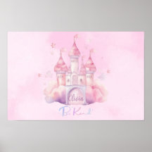 Palácio Seja Gentil na Nuvem Rosa Personalizado