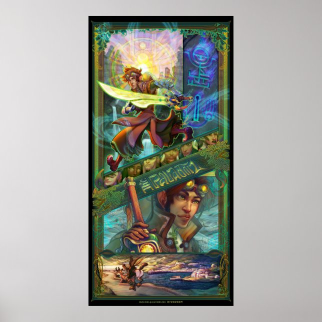 Poster paladina - 24x48" (Frente)