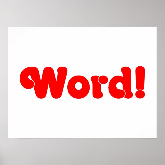 Poster Palavra! (Frente)