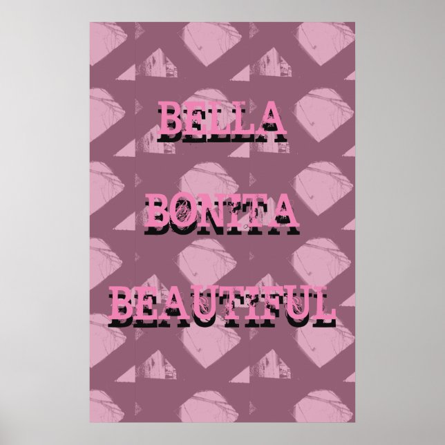 Pôster Palavra B (Frente)