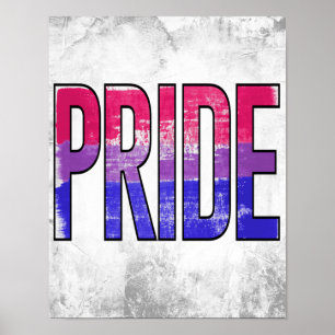 Poster Palavra de Orgulho Bissexual