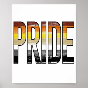 Poster Palavra de Orgulho de Urso