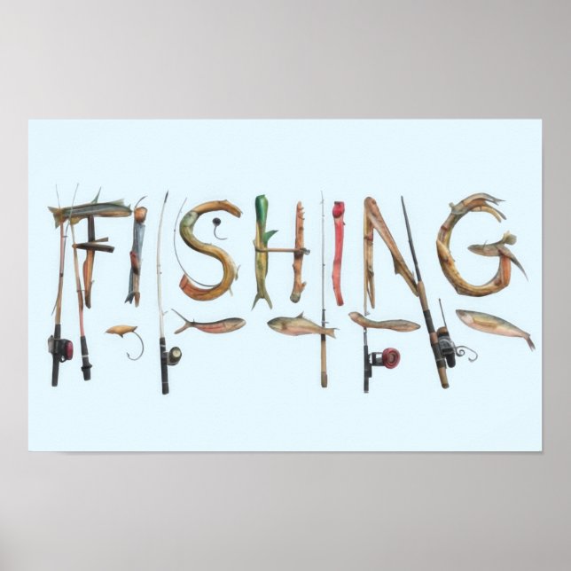 Poster Palavra de Pesca (Frente)