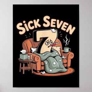 Poster Palavra Divertida do Seven Sick 67 do Dia das Brux