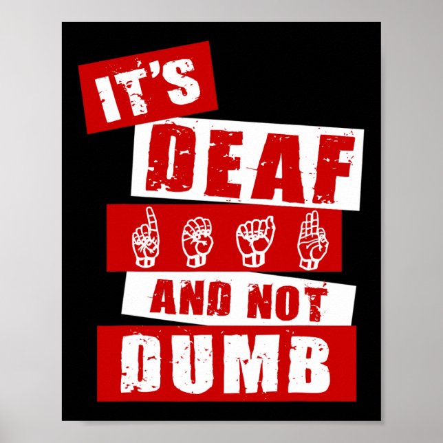 Poster Palavra-Mão de Sensibilização de Deficientes Audit (Frente)