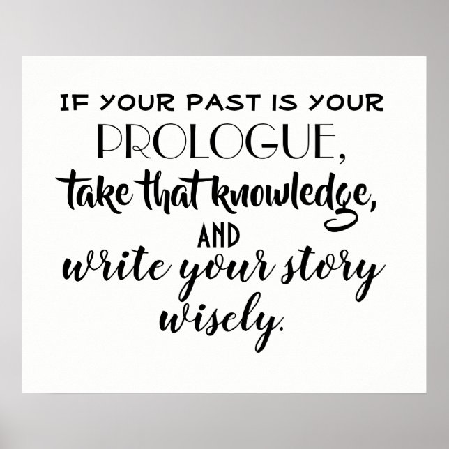 Poster Palavras de conselho (Frente)