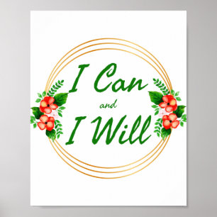 Poster Palavras de motivação gratosas para o trabalho