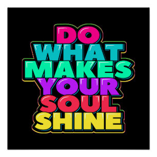 Pôster Palavras de Sabedoria Divertida