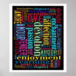 Poster Palavras do amor #3