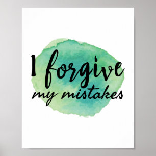 Poster palavras inspiradoras para autocuidado