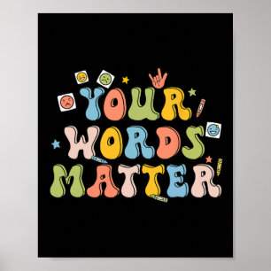 Poster Palavras Problema do Retro Patologista Saúde Menta