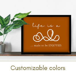 Poster Palavras Sábias Inspiracionais Prudam Laranja Posi