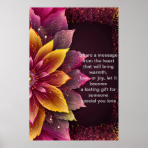 Palavras Sensíveis: Um Presente Personalizado de A