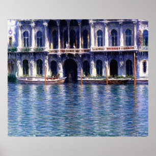 Poster Palazzo Contarini no Grande Canal, Veneza (1)