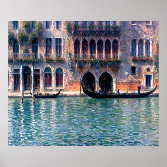 Poster Palazzo da Mula Veneza (Frente)