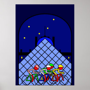 Pôster Palco 21 - A pirâmide do Louvre