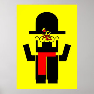 Pôster Palco 21 Toulouse-Lautrec ama o tour de France