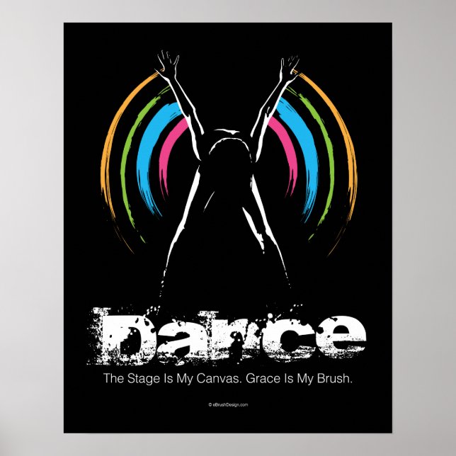 Poster Palco É Minha Canvas (Dança) (Frente)