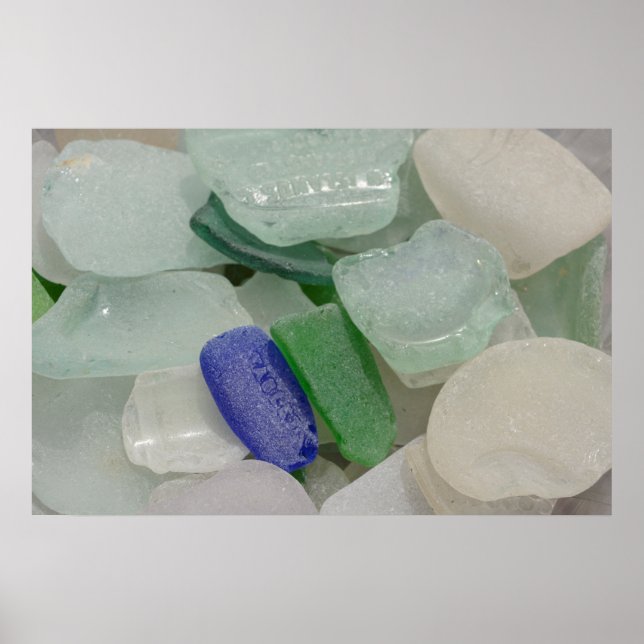 Poster Pale Beach Glass (Frente)