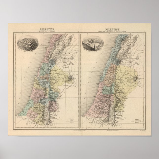 Poster Palestina antiga (Frente)