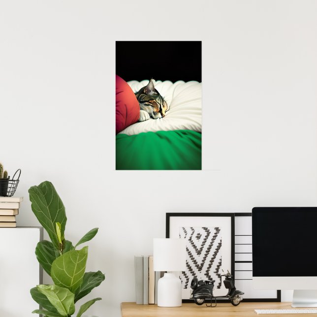 Poster PALESTINA GRATUITA Cat. (Escritório em casa)
