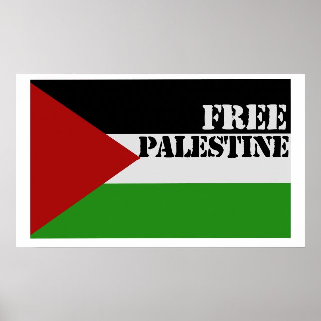 Poster Palestina livre (Frente)