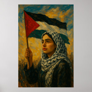Poster Palestina Resiste Será Livre
