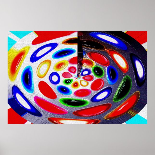 Pôster Palette of meditation art (Frente)